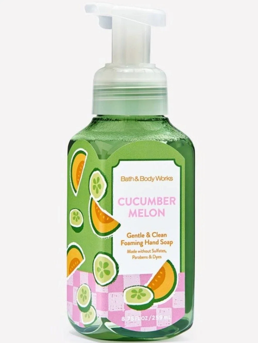 Bath & Body Works Cucumber Melon Foaming Hand Soap 8oz NEW RARE